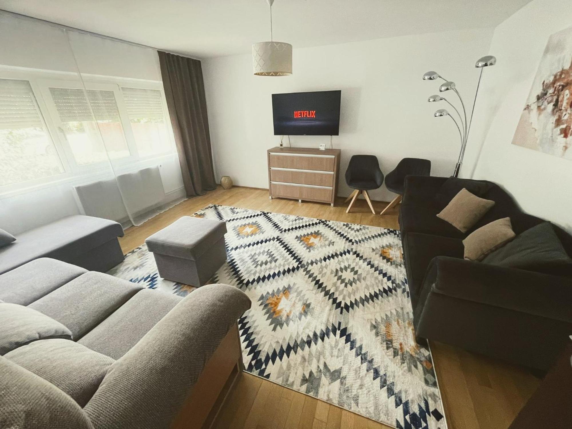 Modern Apartment With Self Check-In ティミショアラ エクステリア 写真